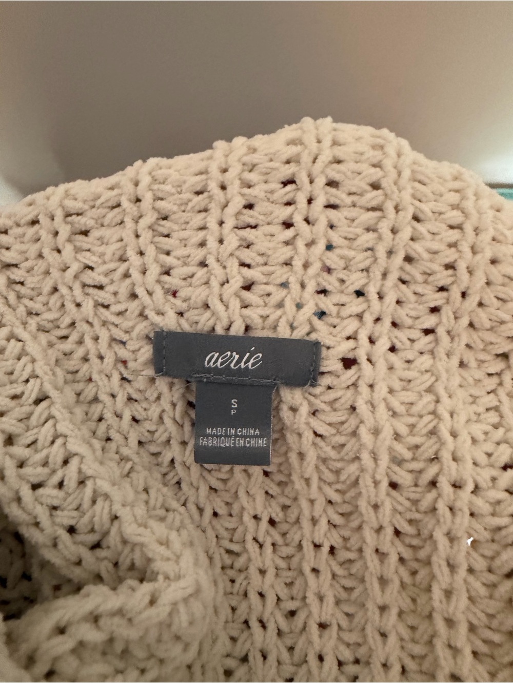 Aerie cream oversized sweater - Picture 7 of 7